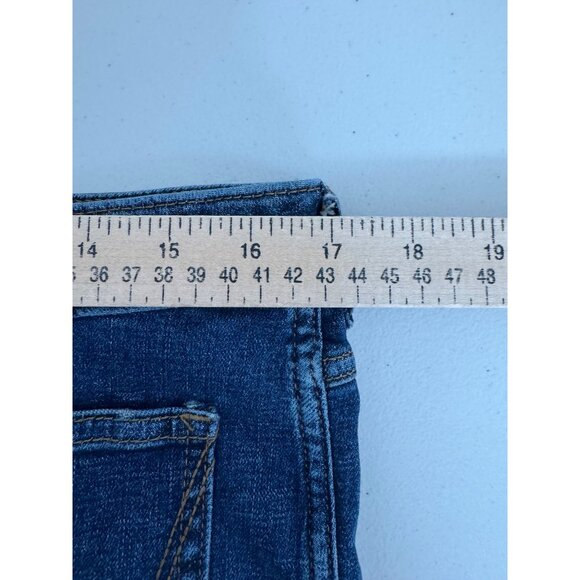 Wrangler Retro High Rise trumpet Flare Jeans 90s western hemp 32x34 - Picture 4 of 9